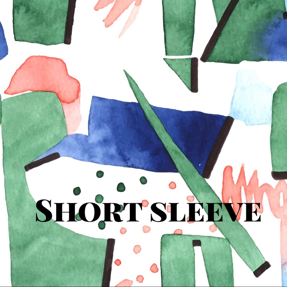 SHORT SLEEVE TOPS START HERE.